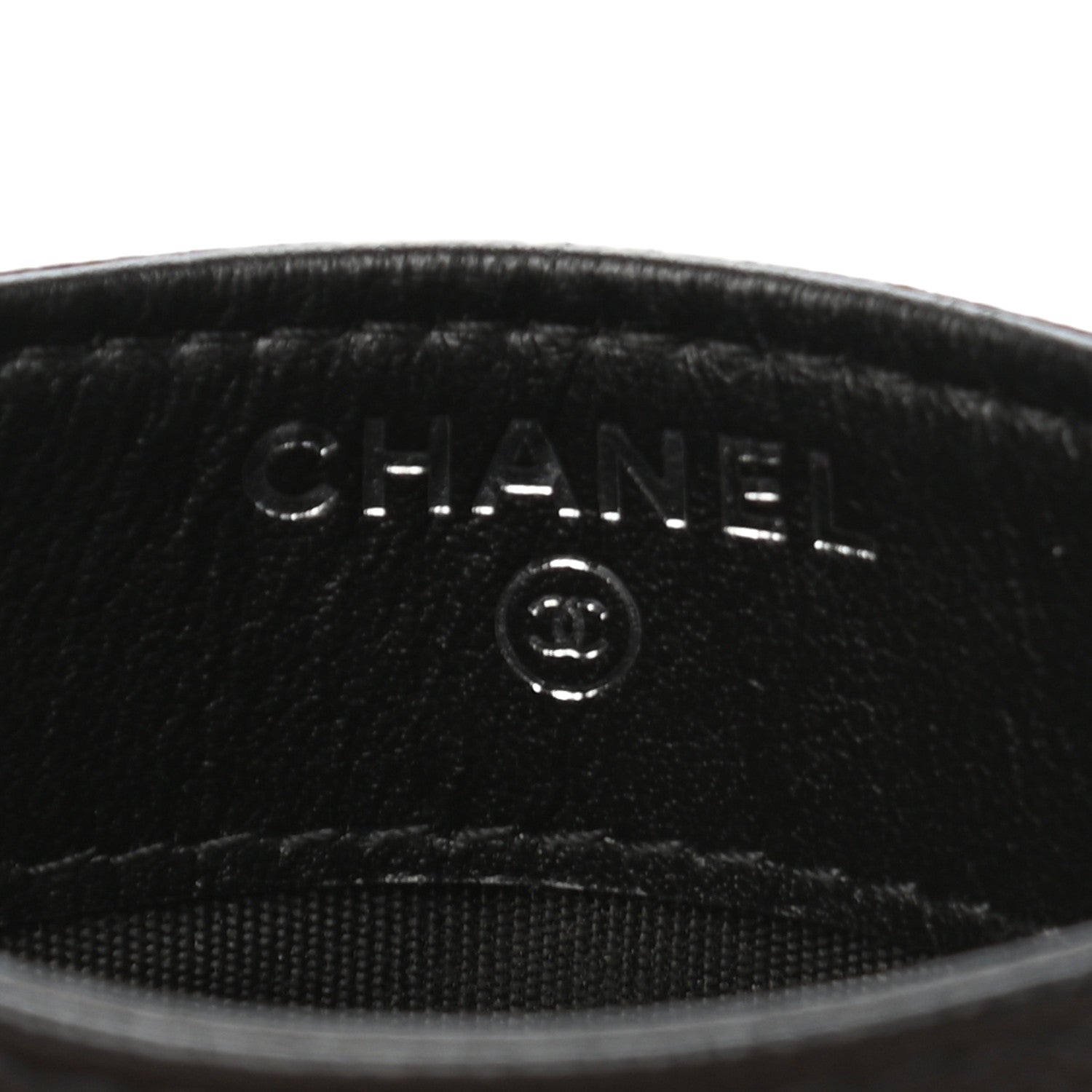 Chanel Caviar Quilted Boy Card Holder Black 5 of 7