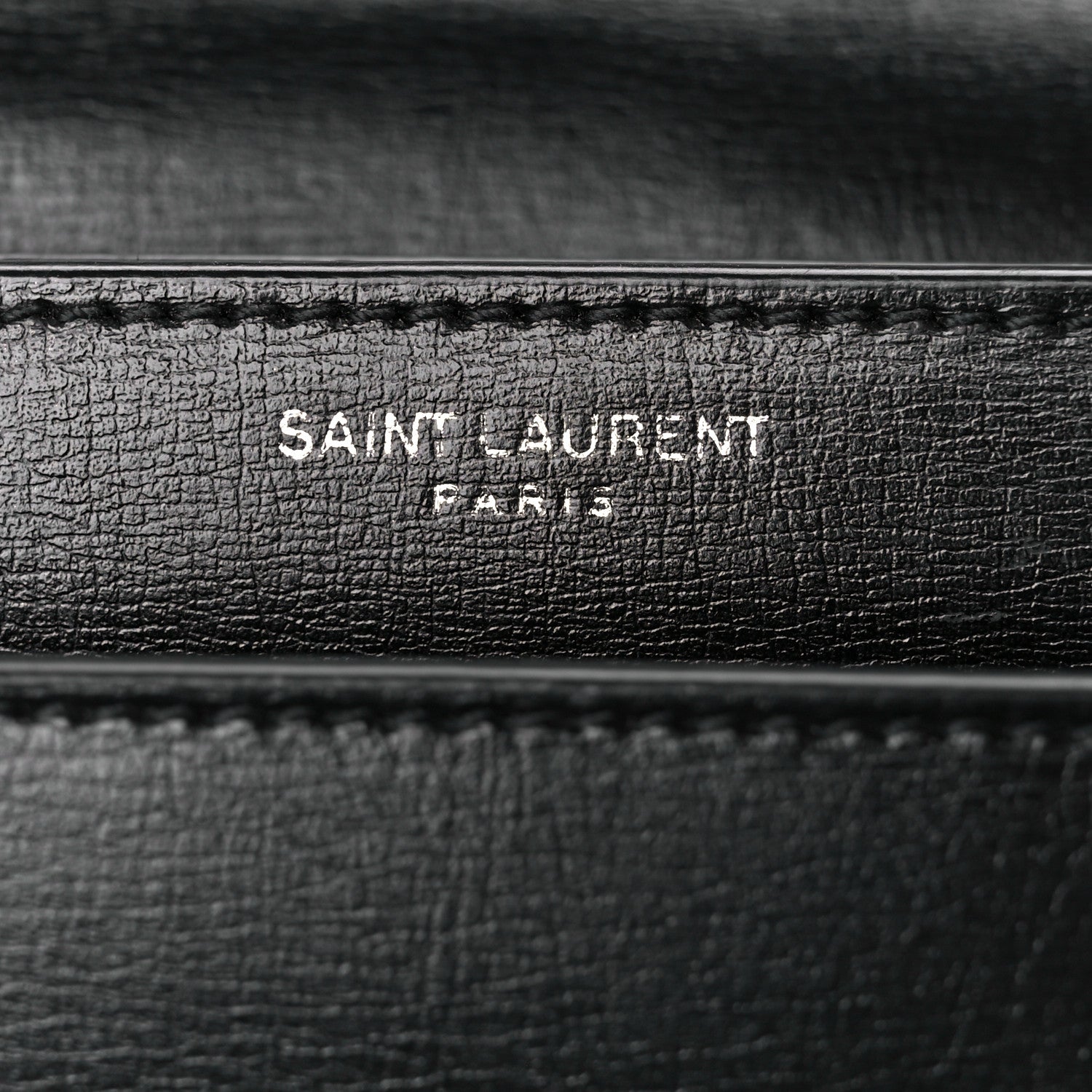 Saint Laurent Calfskin Medium Monogram Sunset Black 8 of 13