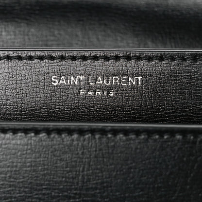 Saint Laurent Calfskin Medium Monogram Sunset Black 8 of 13