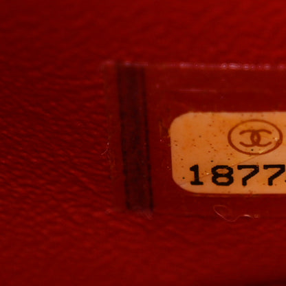 Chanel Caviar Quilted Mini Rectangular Flap Red 7 of 11