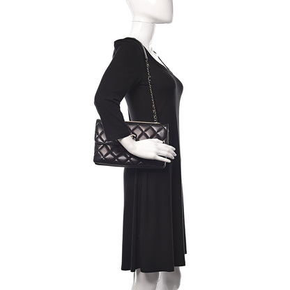 Chanel Lambskin Quilted Medium Trendy CC Flap Black 2 of 13