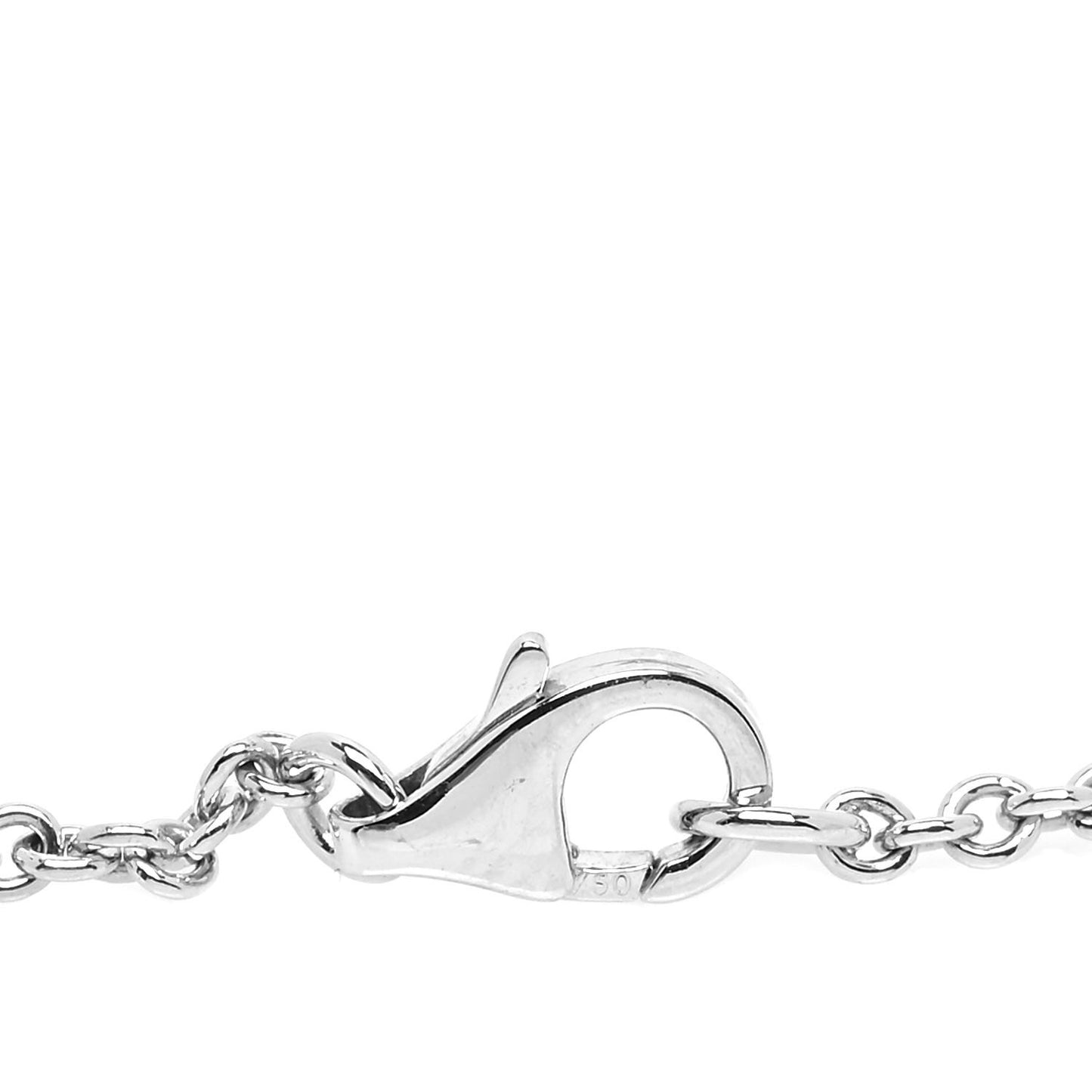 18K White Gold Interlocking LOVE Bracelet