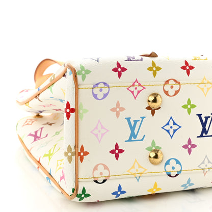 Louis Vuitton Monogram Multicolor Aurelia MM White 8 of 9
