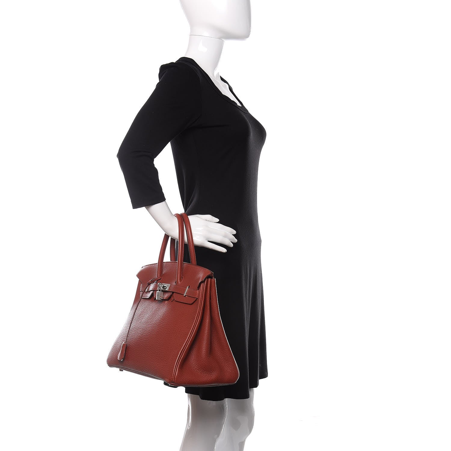 Hermes Togo Birkin 35 Brique 2 of 29