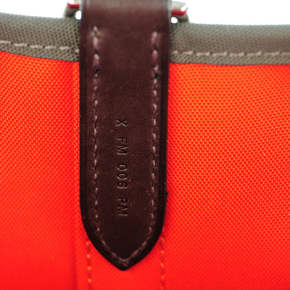 Hermes Toile Sac De Pansage Groom Kaki Feu 8 of 9