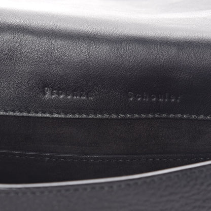 Proenza Schouler Pebbled Calfskin Extra Small Courier Black 5 of 8