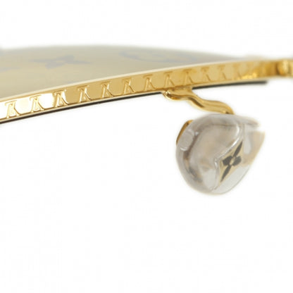 Louis Vuitton Conspiration Pilote Aviator Sunglasses Gold 7 of 10