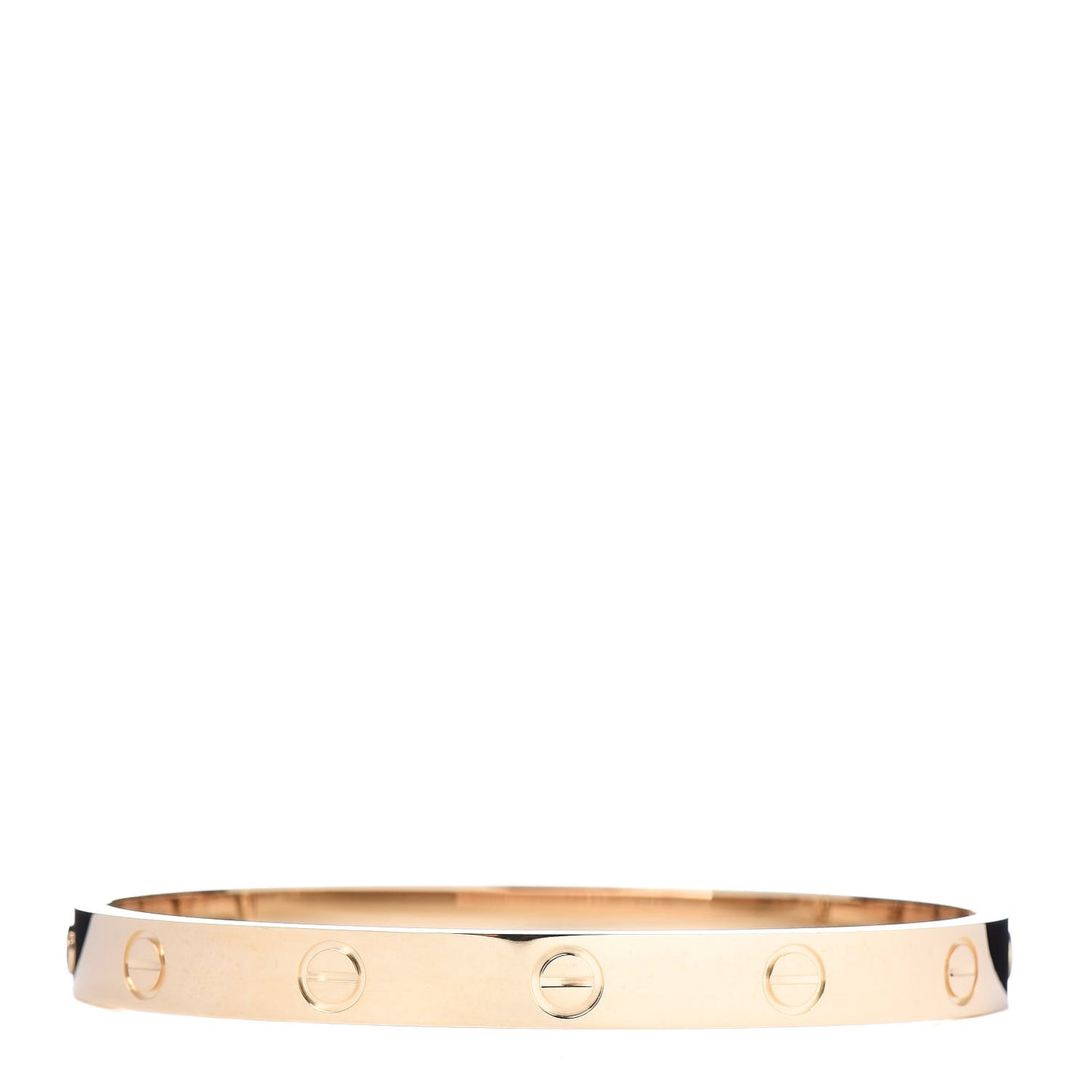 18K Yellow Gold LOVE Bracelet 17