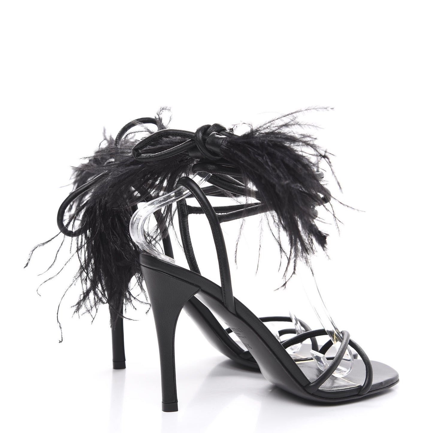 Nappa Upflair Sandals 36.5 Black