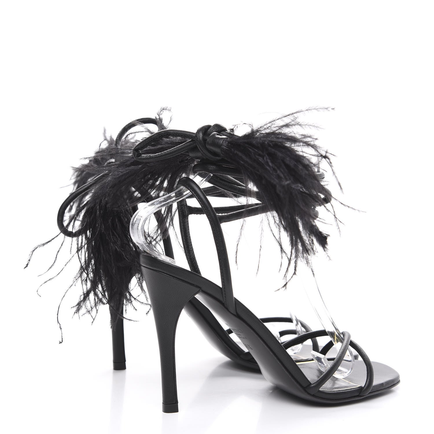 Valentino Garavani Nappa Upflair Sandals 36.5 Black 4 of 8
