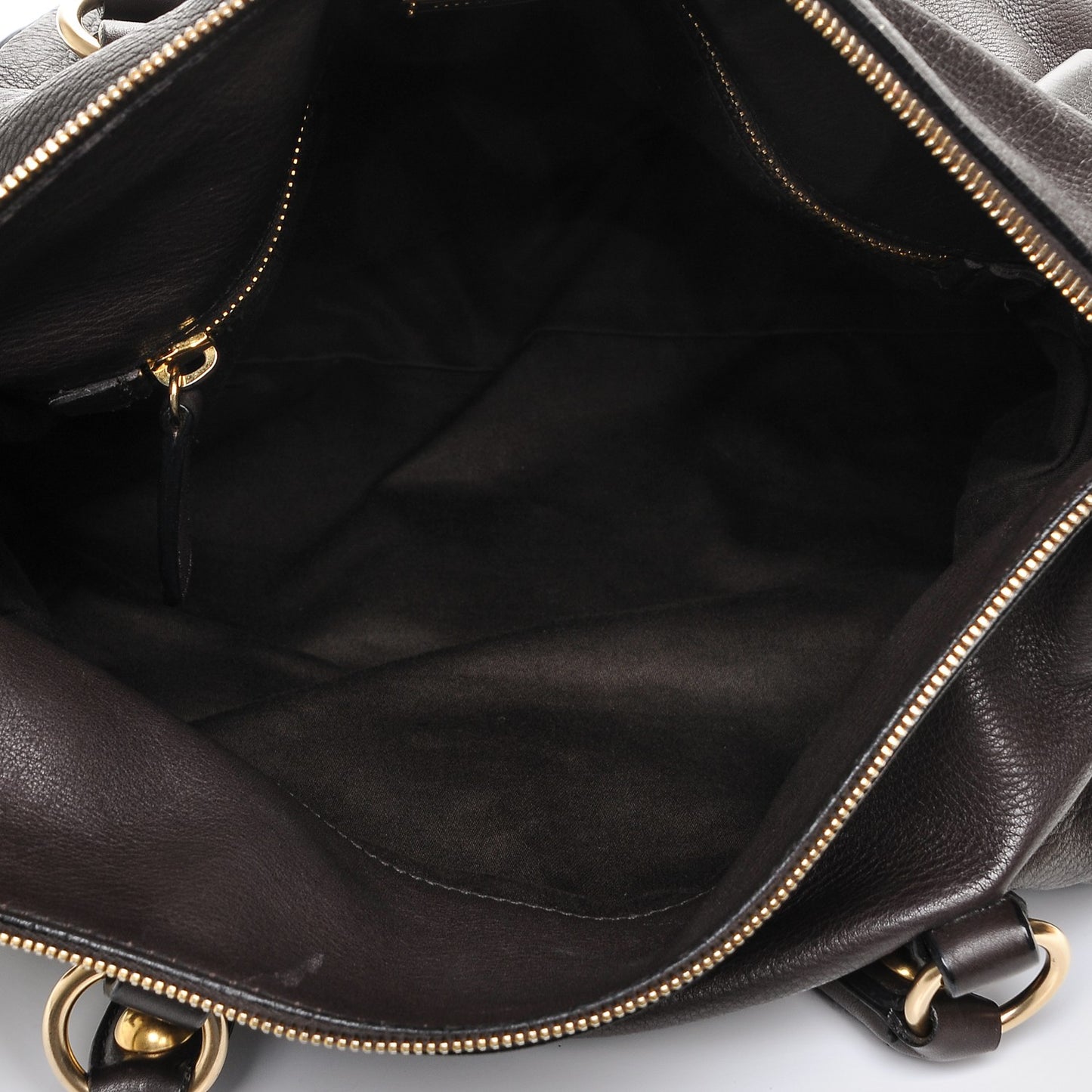 Vitello Medium Bow Bag Brown