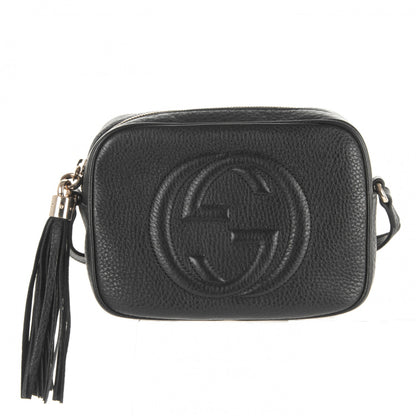 Gucci Pebbled Calfskin Small Soho Disco Bag Black 1 of 7