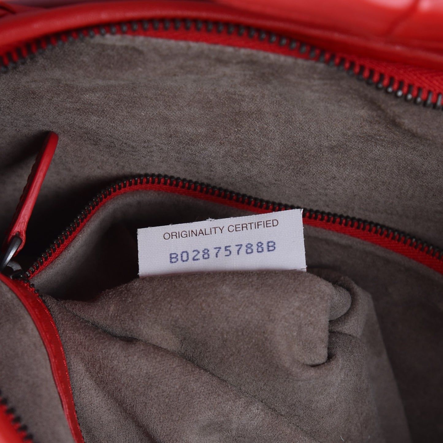 Nappa Intrecciato Large Veneta Hobo Corniola