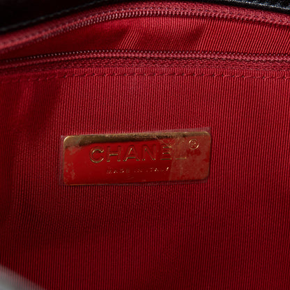 Chanel Lambskin Quilted Large Chanel 19 Flap Black 6 of 10