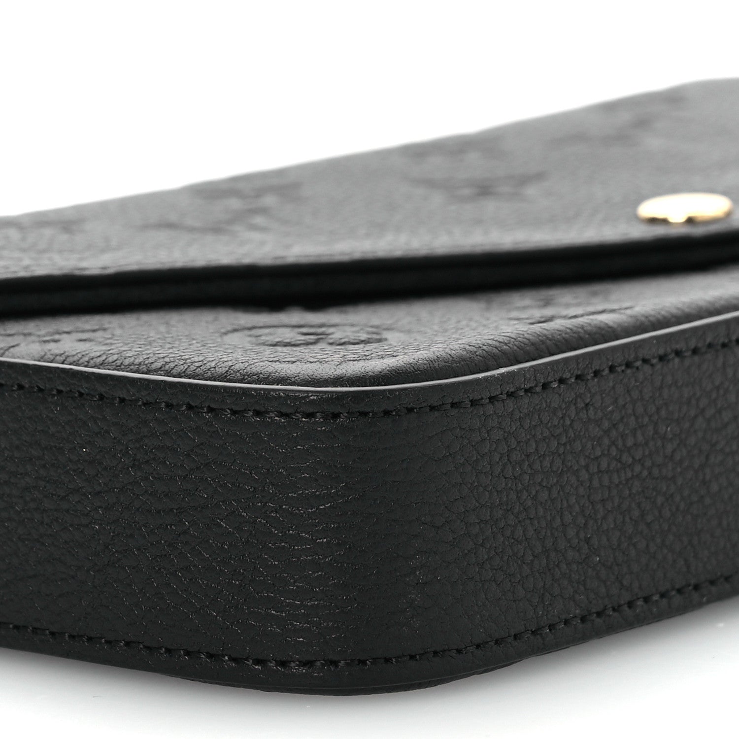 Louis Vuitton Empreinte Pochette Felicie Chain Wallet Black 12 of 13
