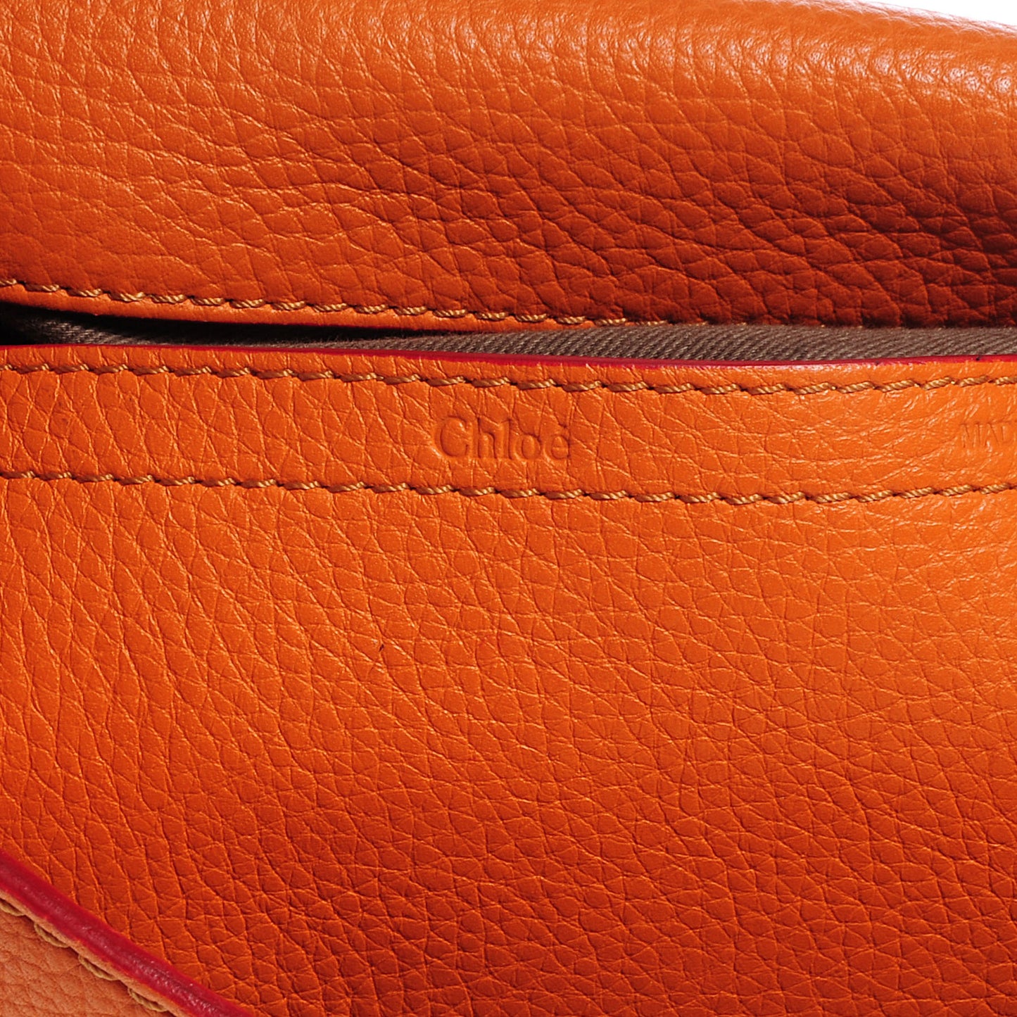 Calfskin Medium Marcie Round Crossbody Bag Indian Summer