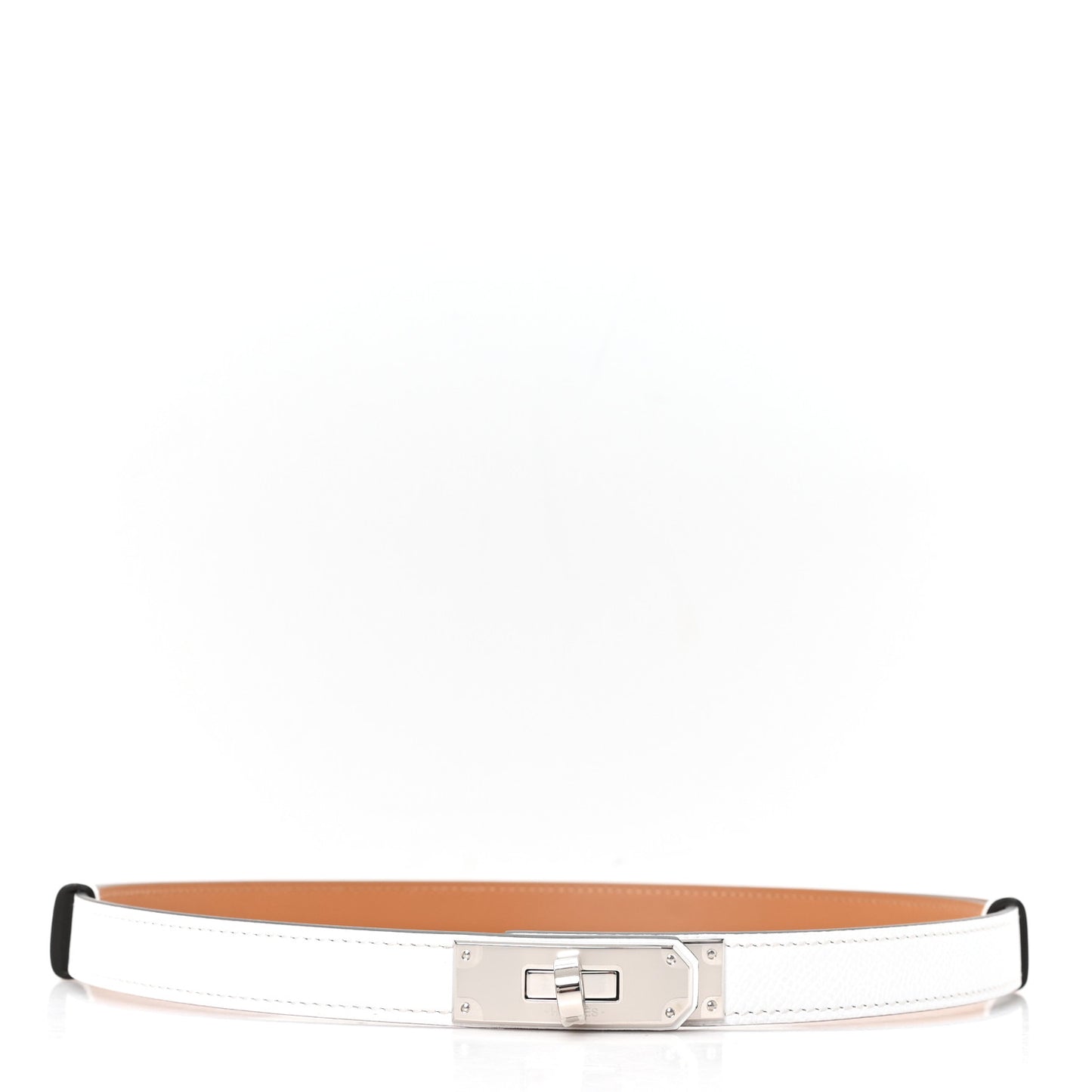 Epsom Kelly Belt White