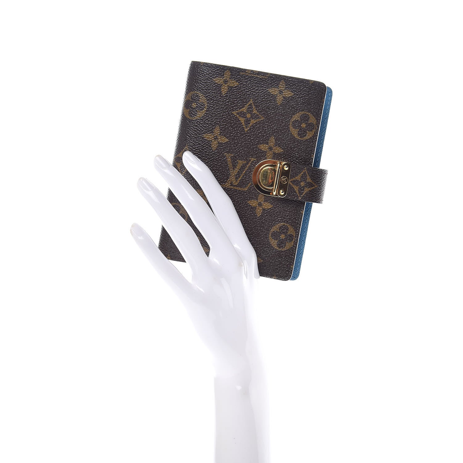 Louis Vuitton Monogram Koala Small Ring Agenda Cover Blue 2 of 10
