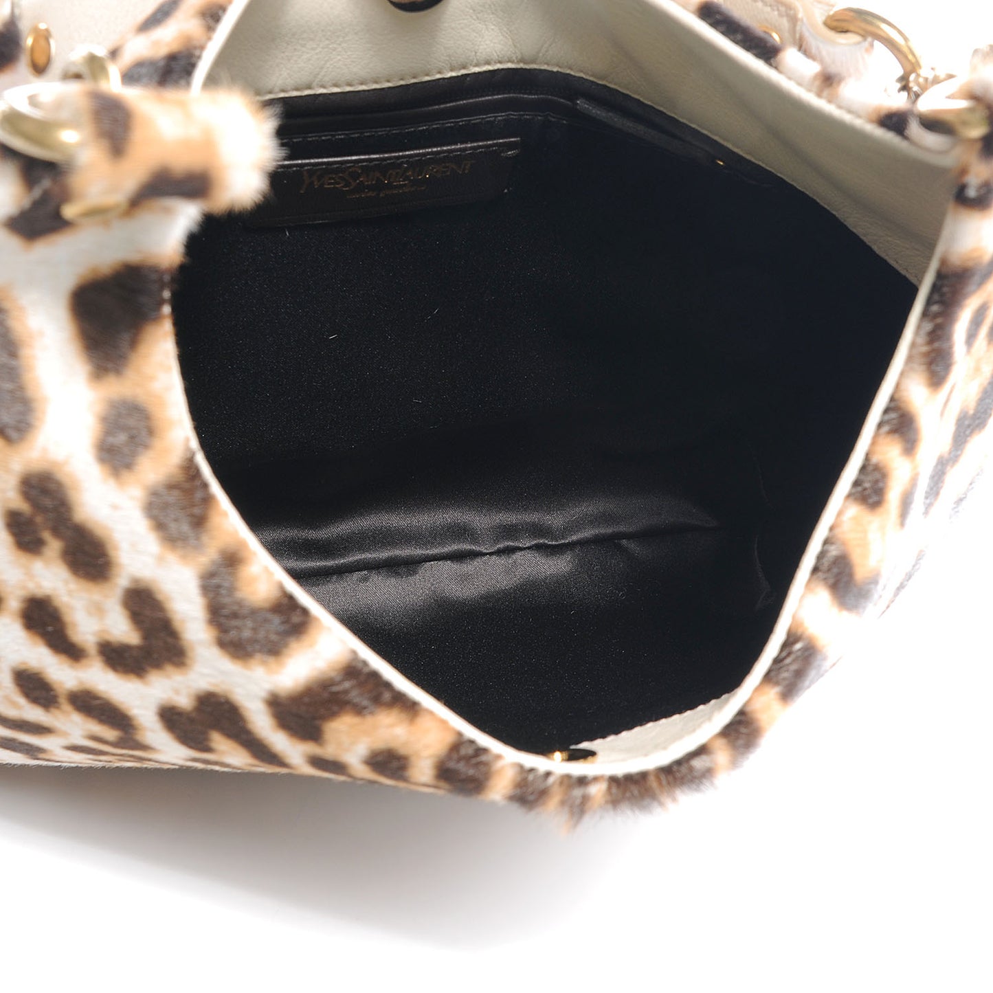 Leopard Pony Hair Tribute Tote