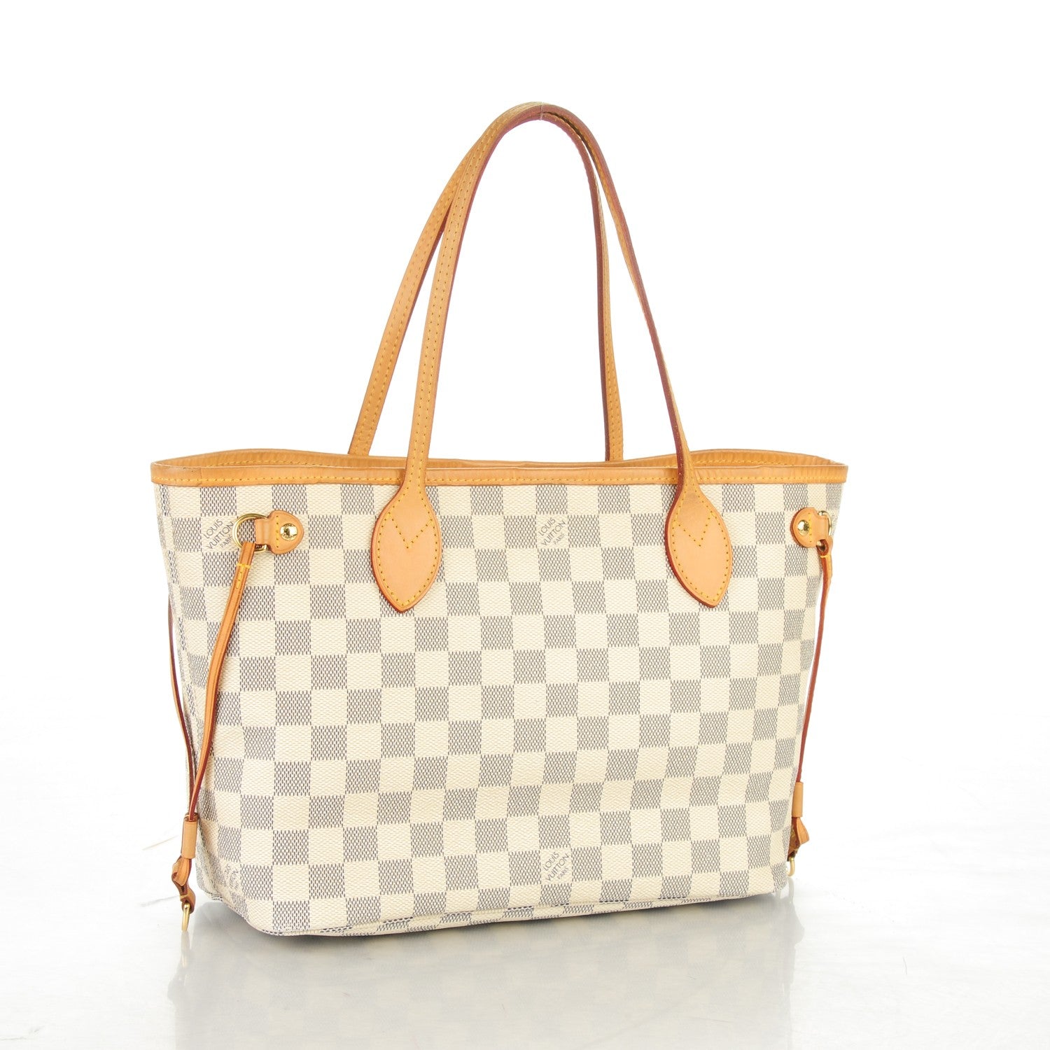Louis Vuitton Damier Azur Neverfull PM 3 of 10