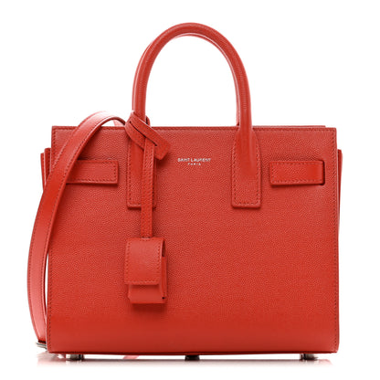 Saint Laurent Grain De Poudre Nano Sac De Jour Orange 1 of 10