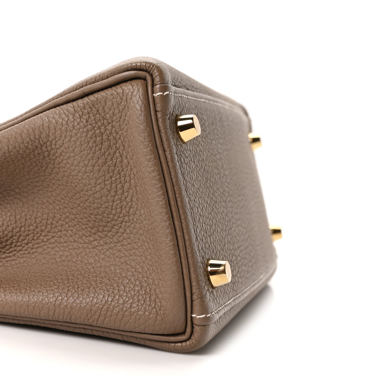 Hermes Togo Kelly Retourne 25 Etoupe 8 of 10