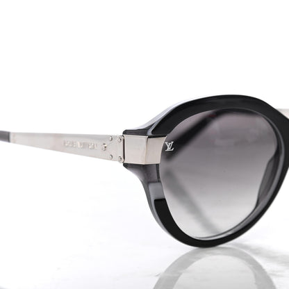 Louis Vuitton Acetate Petit Soupcon Cat Eye Sunglasses Z0489W Black 7 of 7