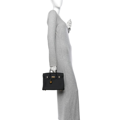 Hermes Togo Birkin 25 Black 2 of 10
