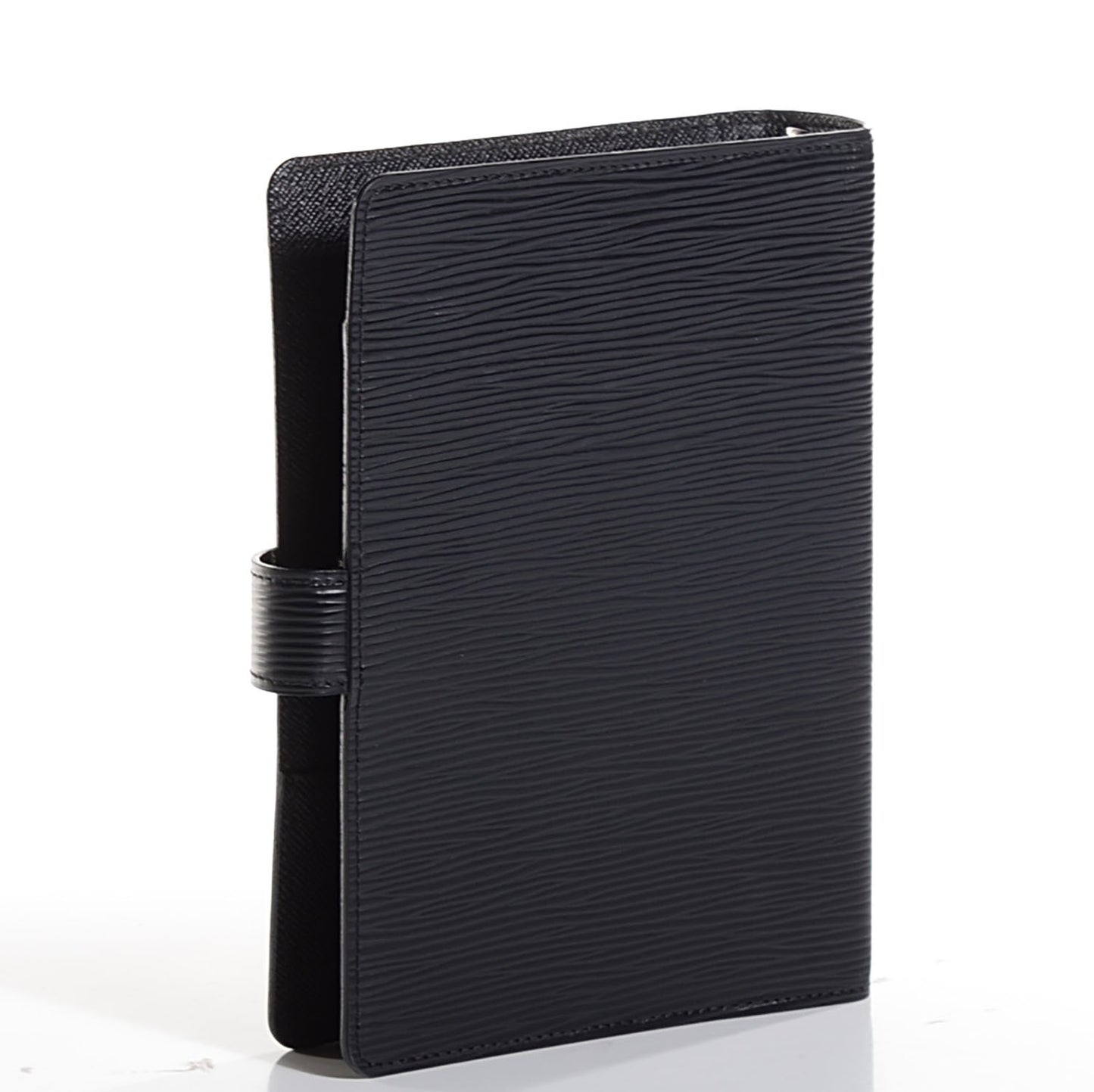 Epi Medium Ring Agenda Cover Black