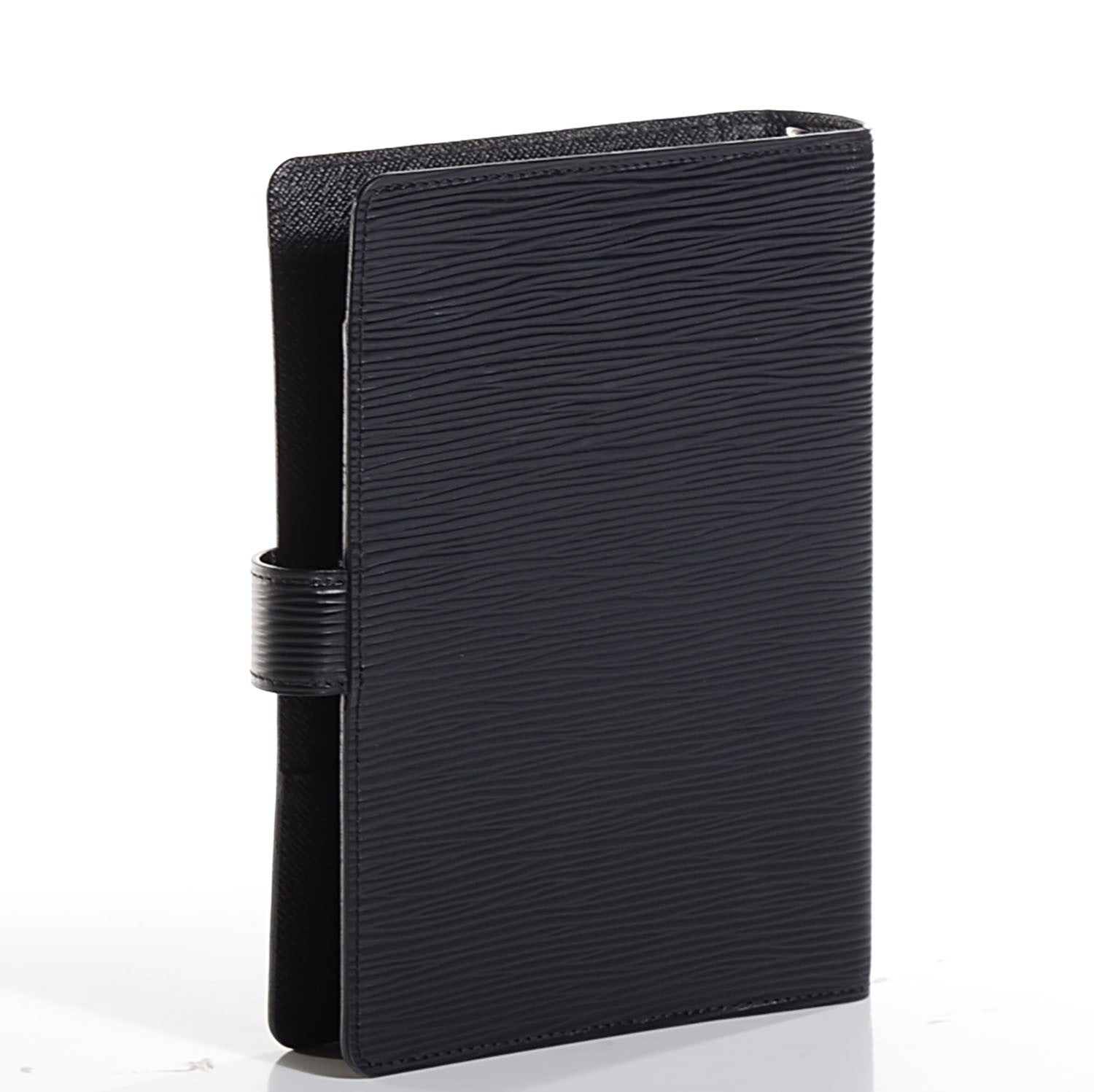 Louis Vuitton Epi Medium Ring Agenda Cover Black 3 of 7