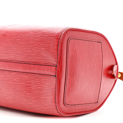 Louis Vuitton Epi Speedy 25 Castillan Red 10 of 19