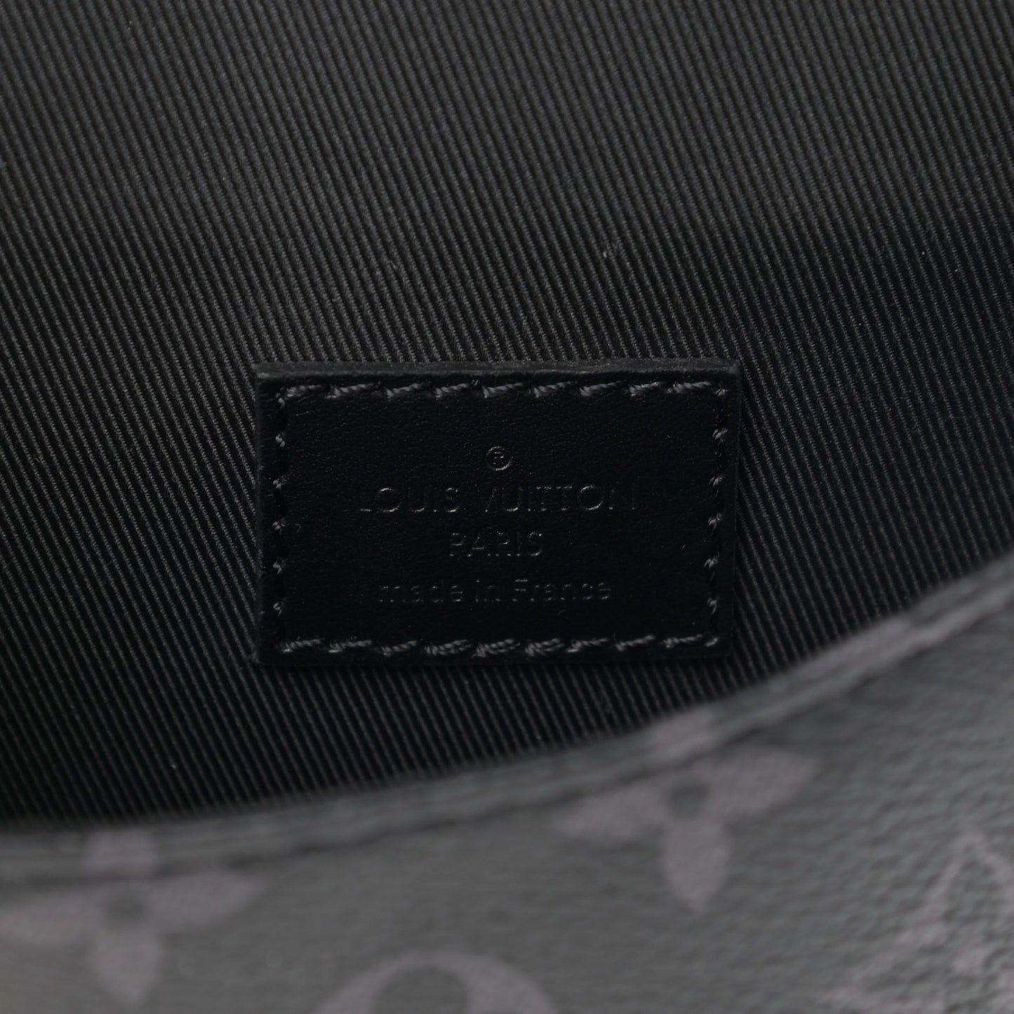 Monogram Eclipse Saumur Slingbag Black