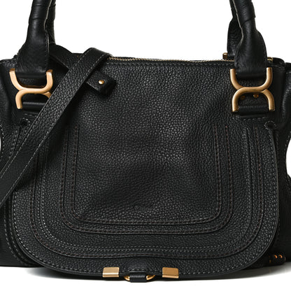 Chloe Calfskin Medium Marcie Satchel Black 16 of 16