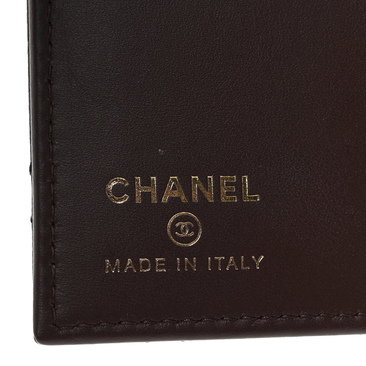 Caviar Quilted Passport Holder Black