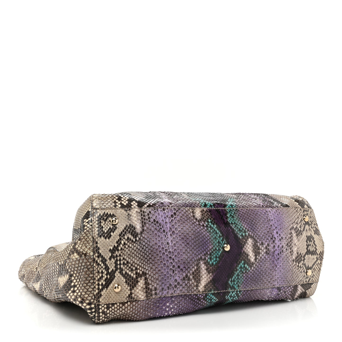 Snakeskin Large Soho Shoulder Bag