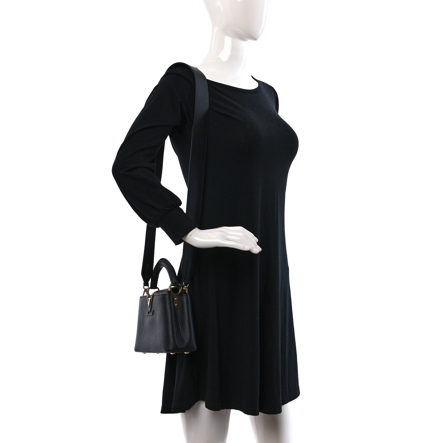 Taurillon Mini Capucines Black