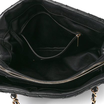 Chanel Calfskin Chevron Quilted Surpique Tote Black 5 of 11