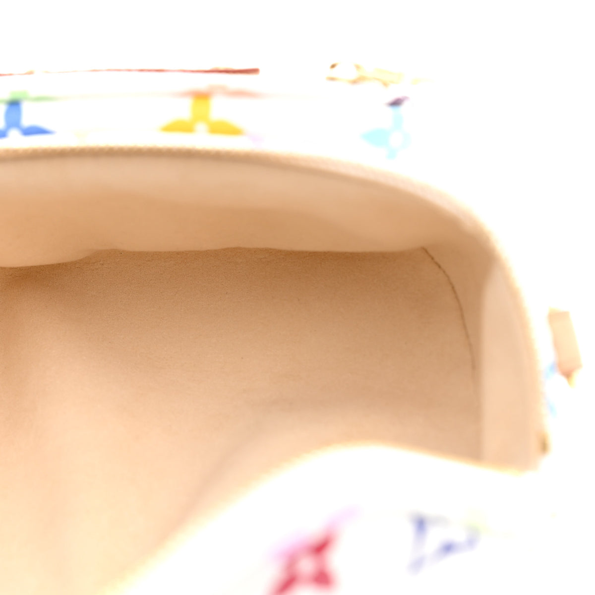 LV X TM Monogram Multicolor Mini Bumbag White