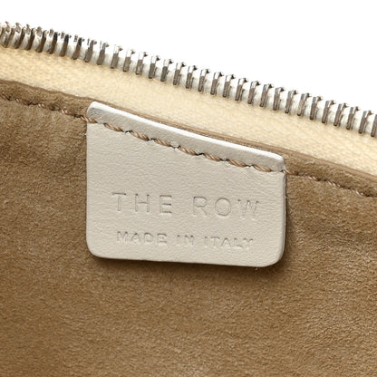 The Row Smooth Calfskin Half Moon Shoulder Bag New Ivory 6 of 8