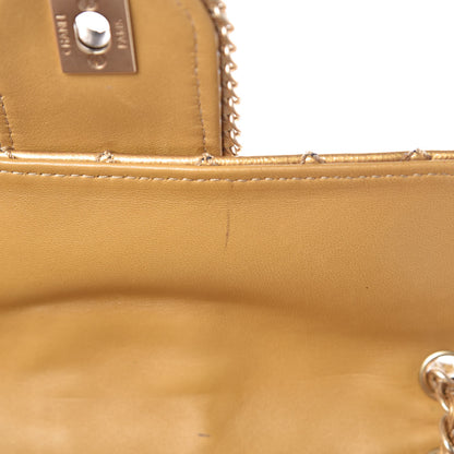 Chanel Patent Medium Madison Flap Gold 9 of 12