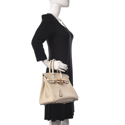 Hermes Epsom Birkin 30 Craie 2 of 10