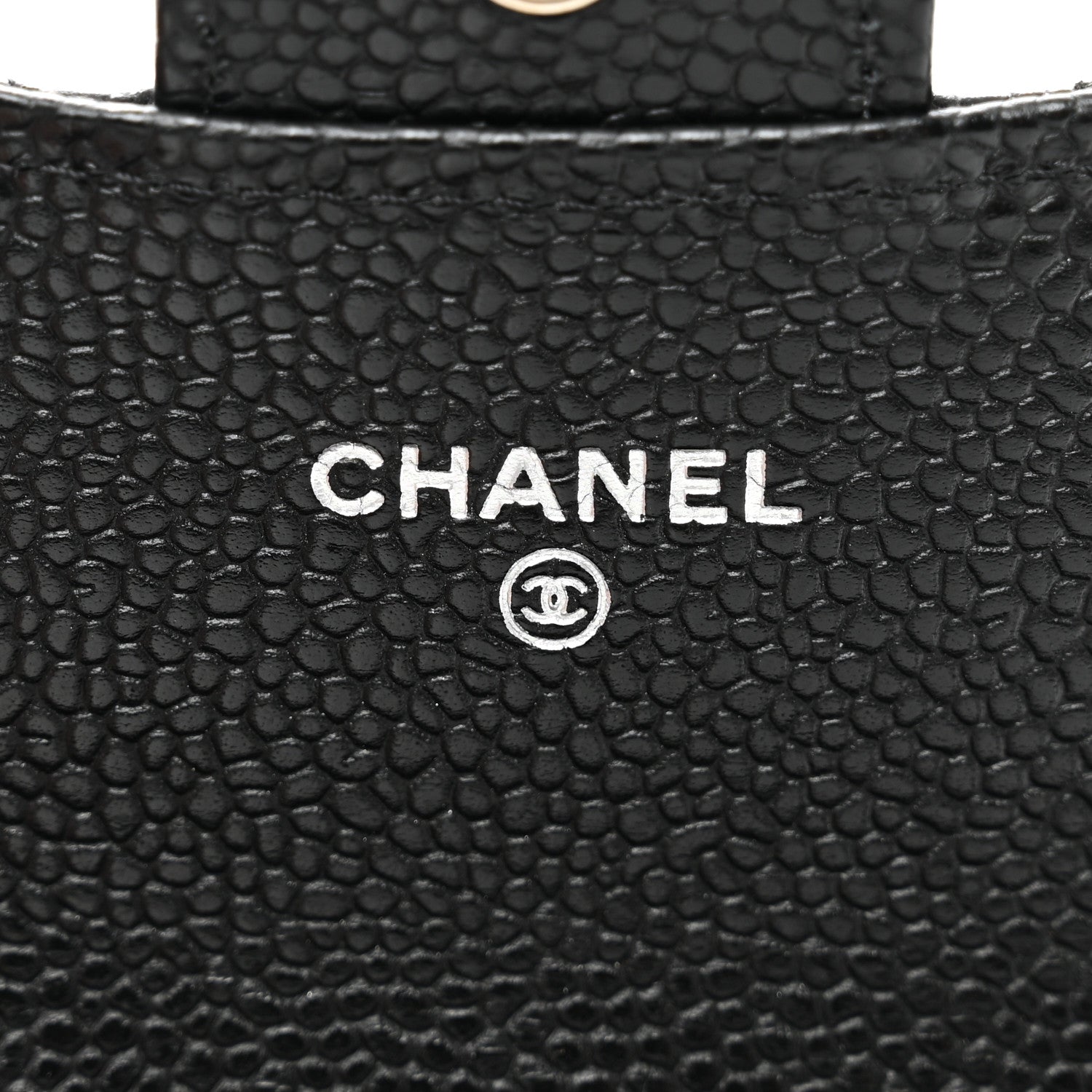 Chanel Caviar Quilted Flap Card Holder Black 7 of 9