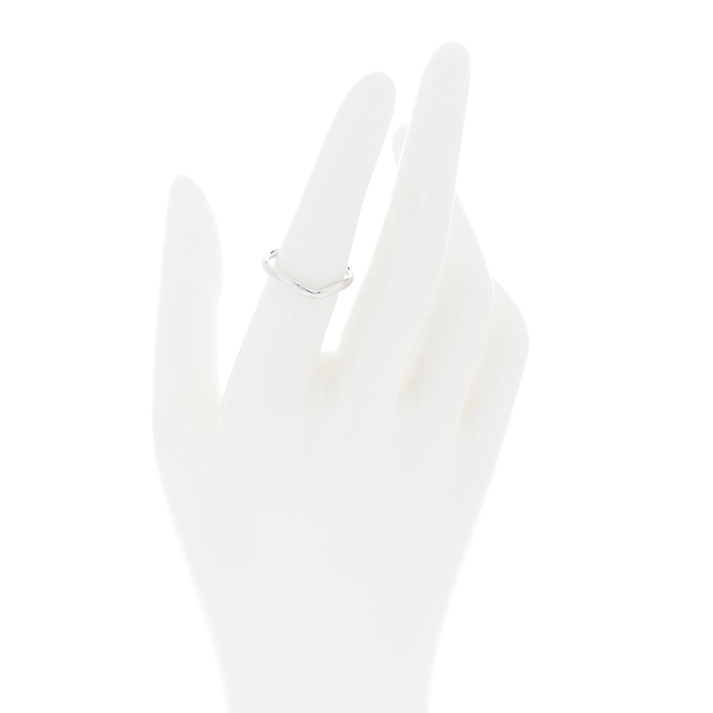 Platinum 2mm Elsa Peretti Wedding Band Ring 53 6.25