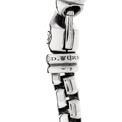 David Yurman Sterling Silver 5mm Box Chain Bracelet 3 of 5