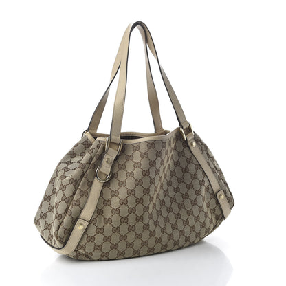Gucci Monogram Medium Abbey Shoulder Bag Off White 3 of 10