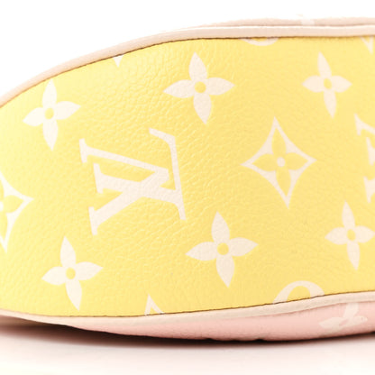 Louis Vuitton Empreinte Monogram Spring in the City Bagatelle NM Pink Beige Yellow 8 of 11