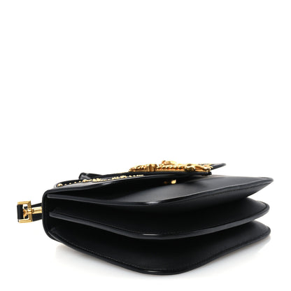 Versace Vitello Western Studded Virtus Mini Top Handle Shoulder Bag Black 3 of 10