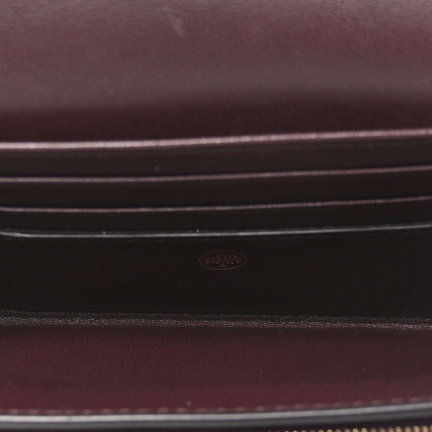 Mulberry Small Classic Grain Medium Continental French Wallet Oxblood 5 of 8