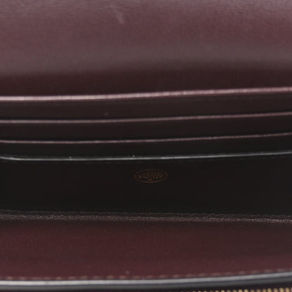 Mulberry Small Classic Grain Medium Continental French Wallet Oxblood 5 of 8