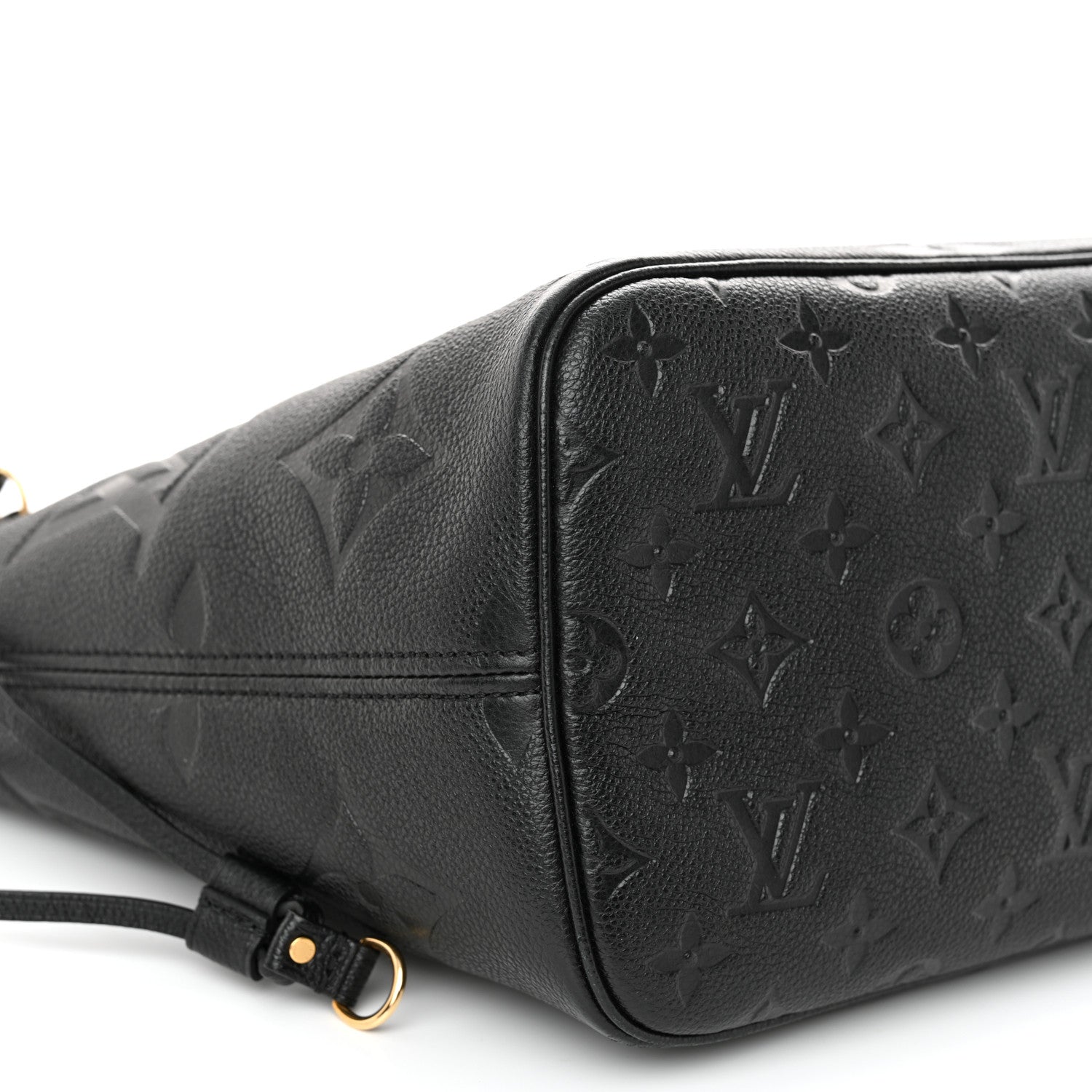 Louis Vuitton Empreinte Monogram Giant Neverfull MM Black 9 of 10
